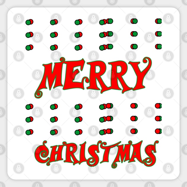 Merry Christmas Sticker by sarahnash